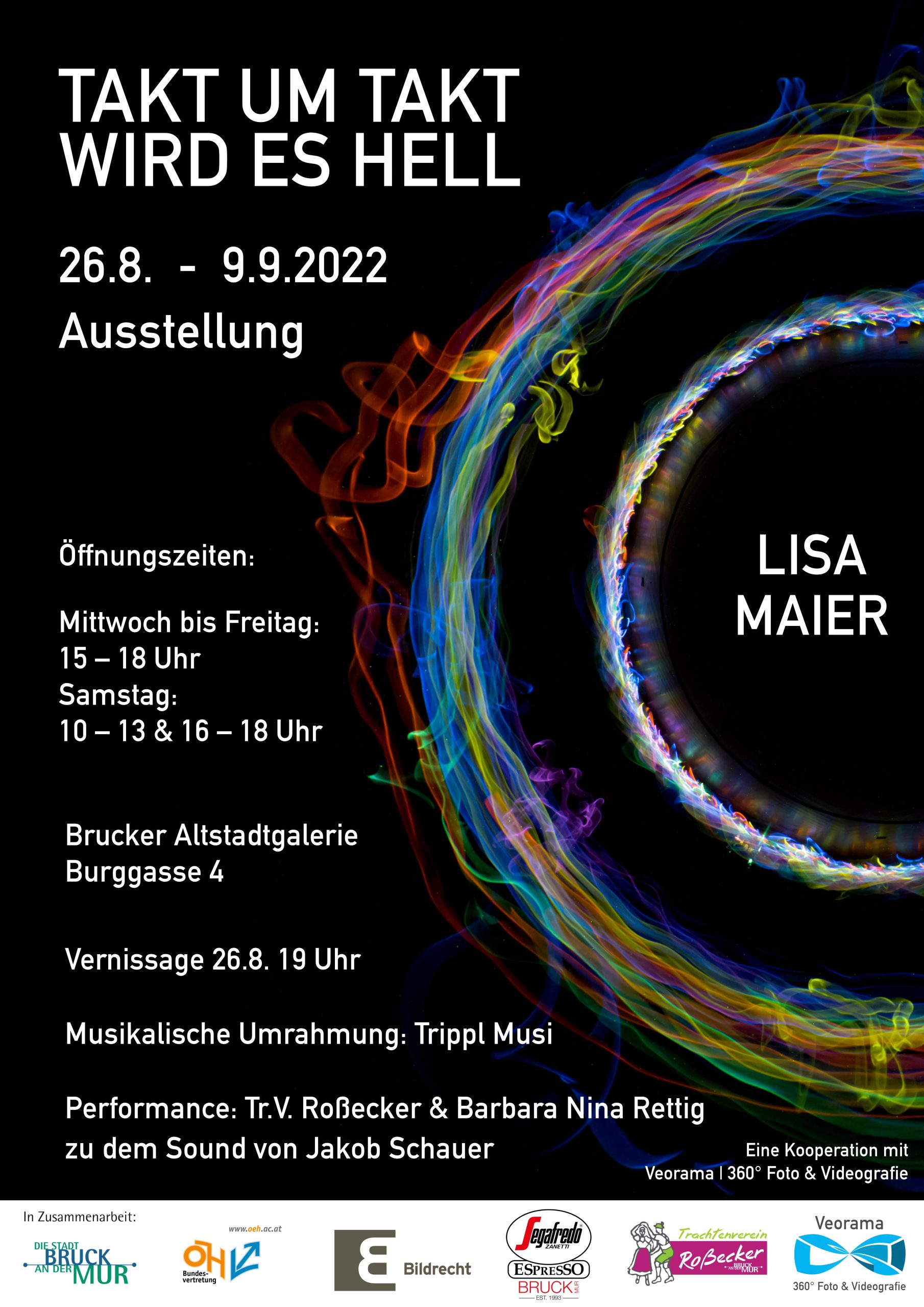 Takt um takt wird es hell Plakat